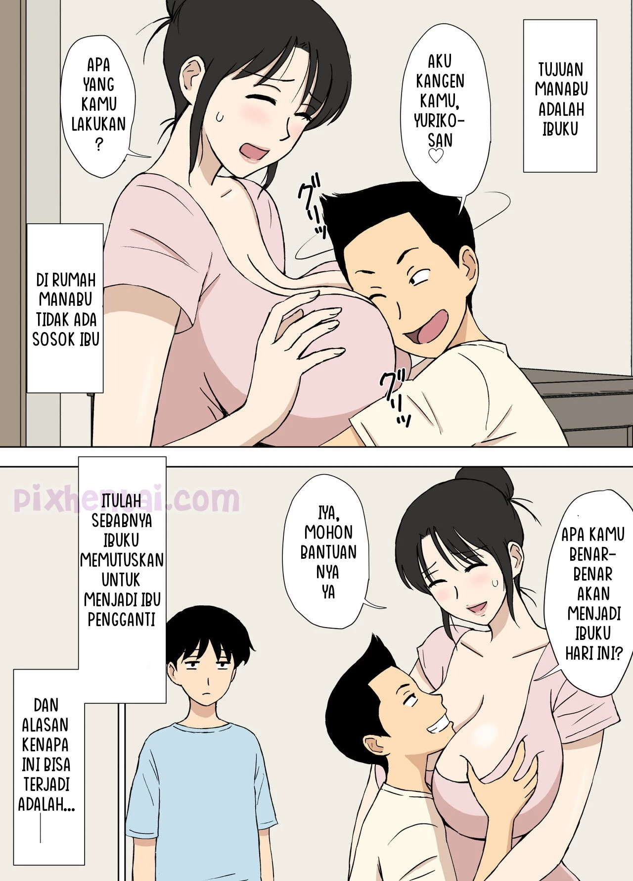 Komik hentai xxx manga sex bokep Manabus Obedient Mother 4